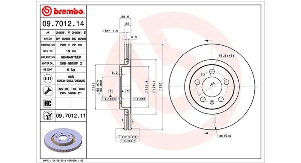 MAGNETI MARELLI Piduriketas 360406049500